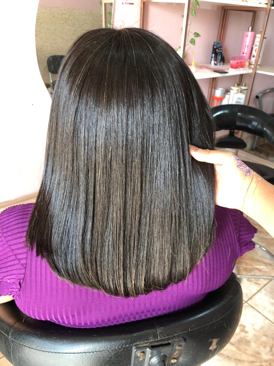 Alisamento bob — Studio Lenny Aguiar